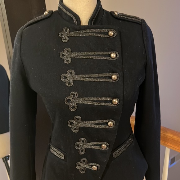 F21 | navy blue jacket - Picture 2 of 6